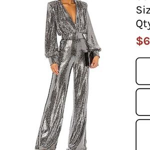 Zhivago Galileo metallic jumpsuit